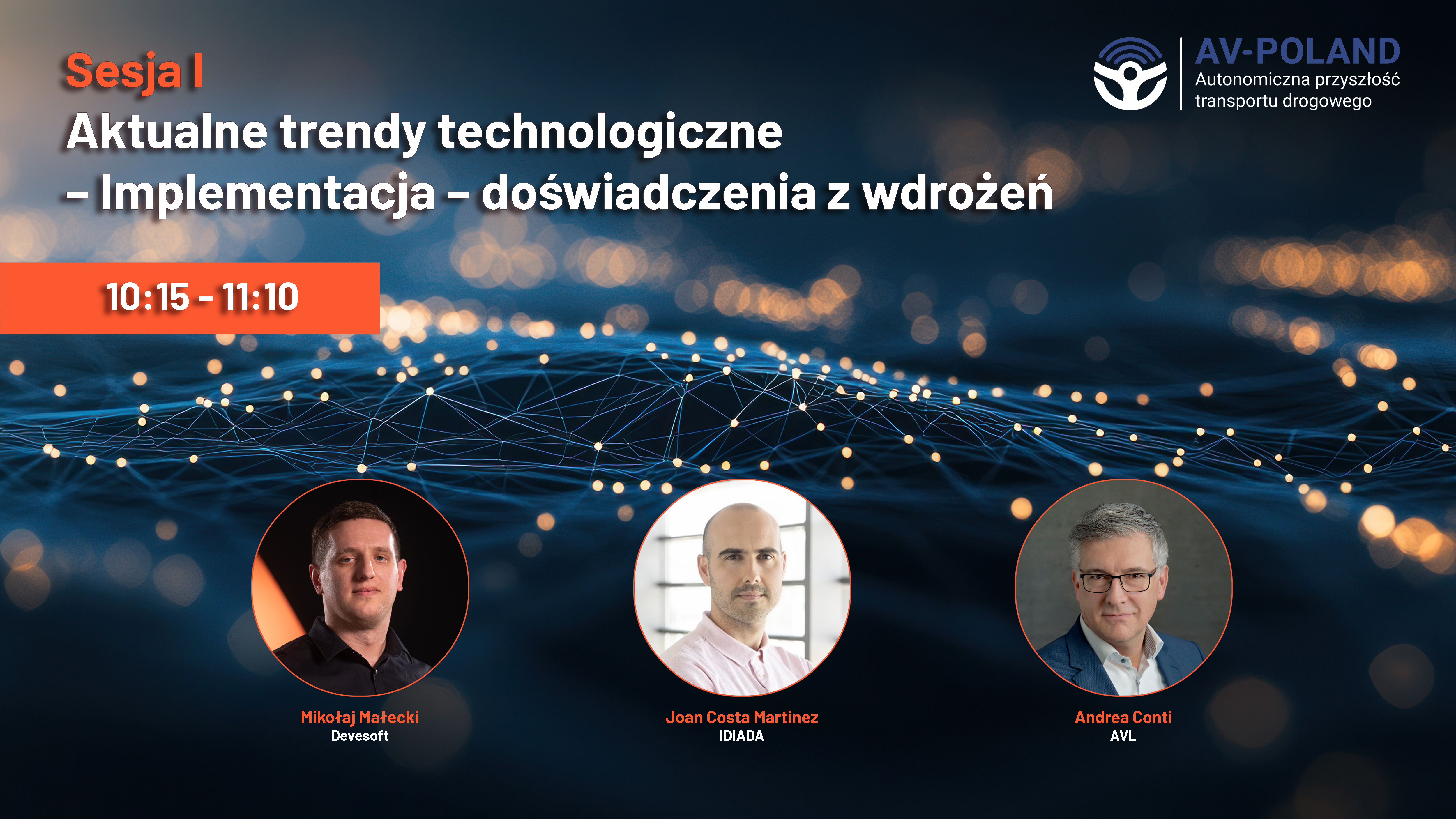 Read more about the article Prelegenci sesji I na Konferencji AV-POLAND