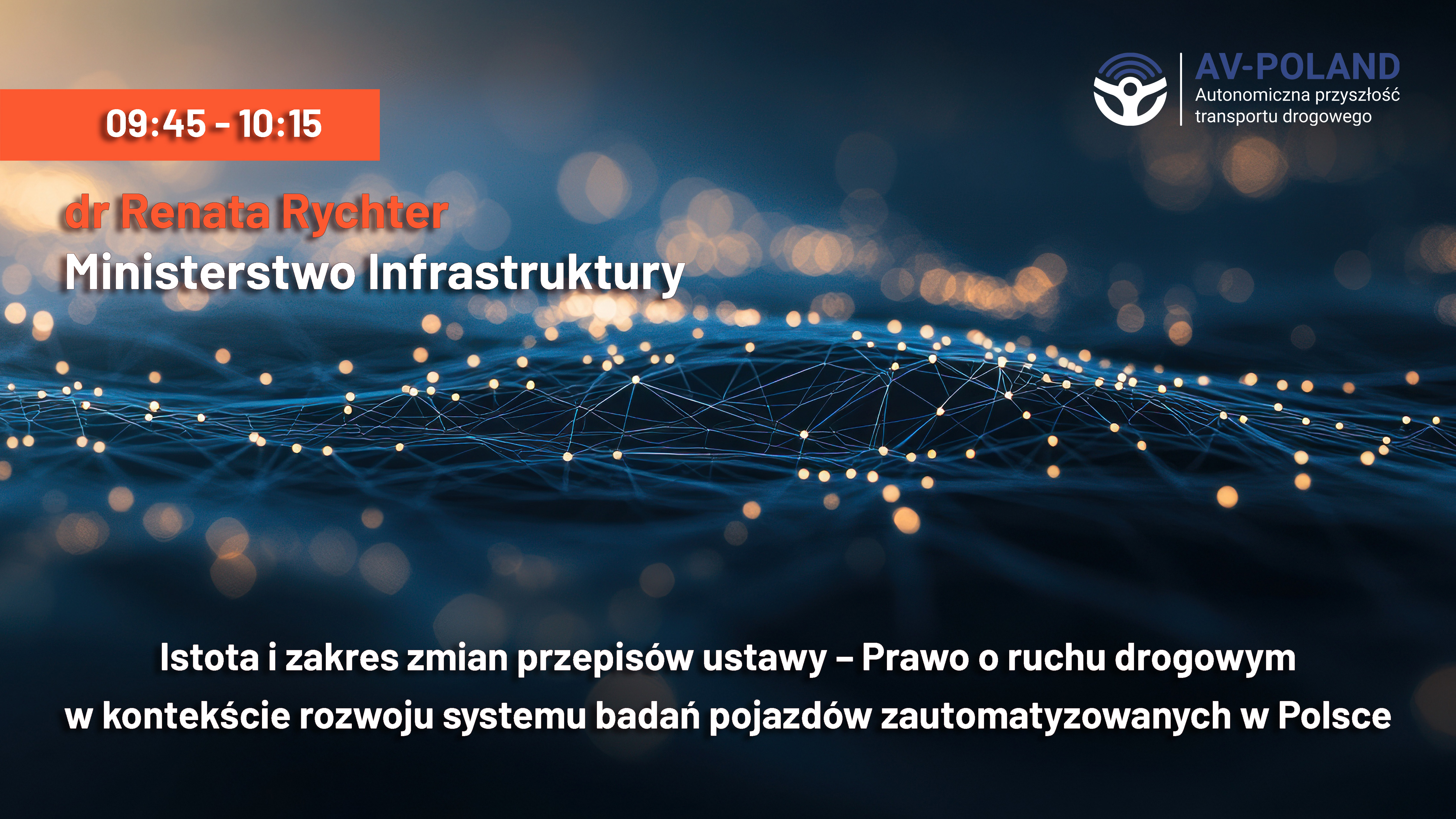 Read more about the article AV-POLAND 2025 – kluczowy głos w sprawie regulacji dla pojazdów zautomatyzowanych