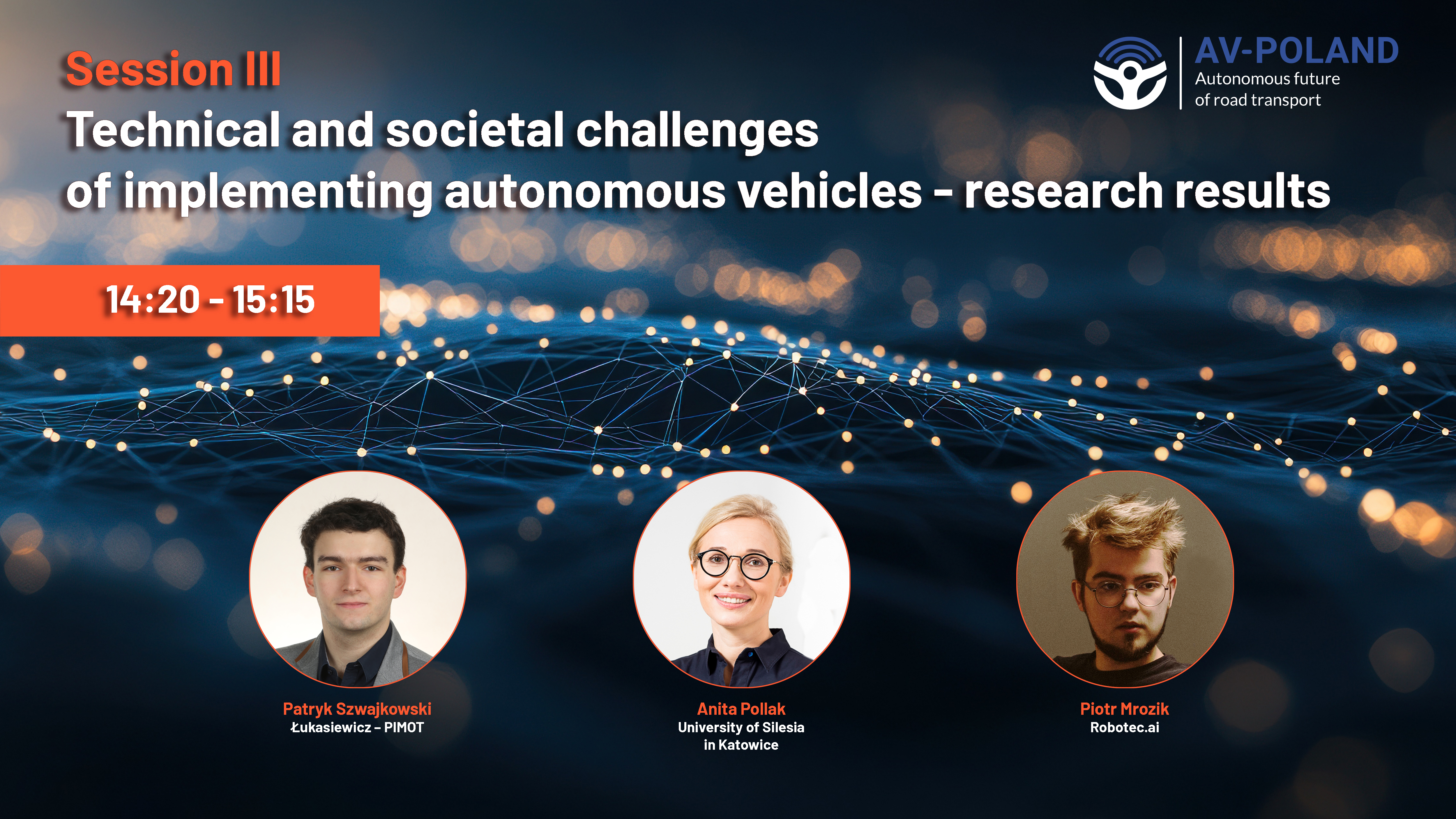Read more about the article Speakers of Session III at the AV-POLAND Conference