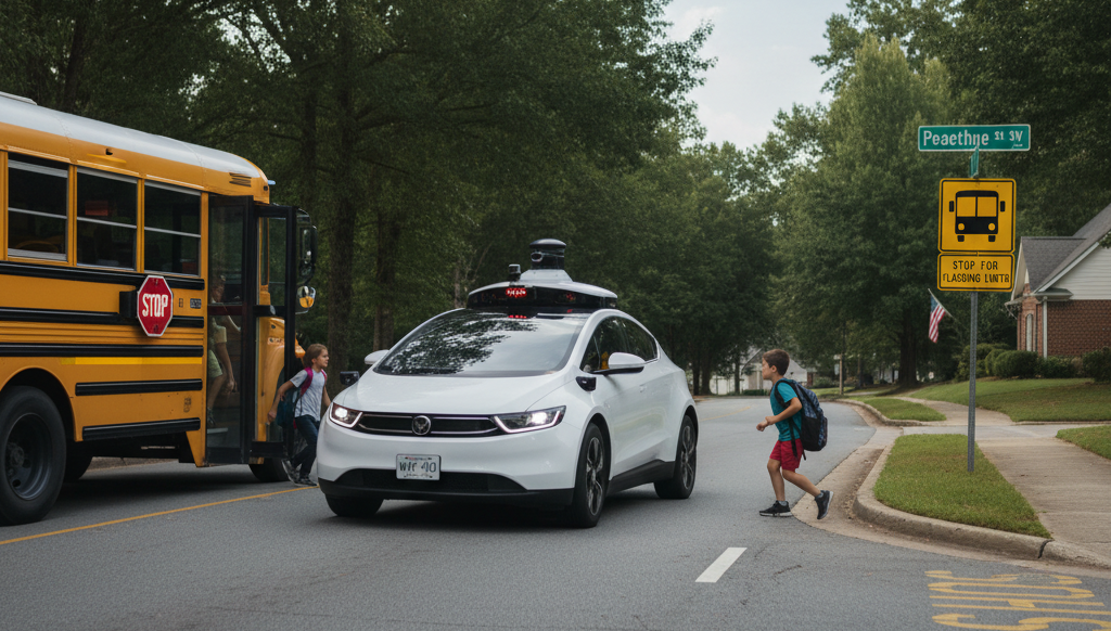 Read more about the article The Autonomous Dilemma: Why Waymo’s Robotaxis Struggle with School Bus Safety