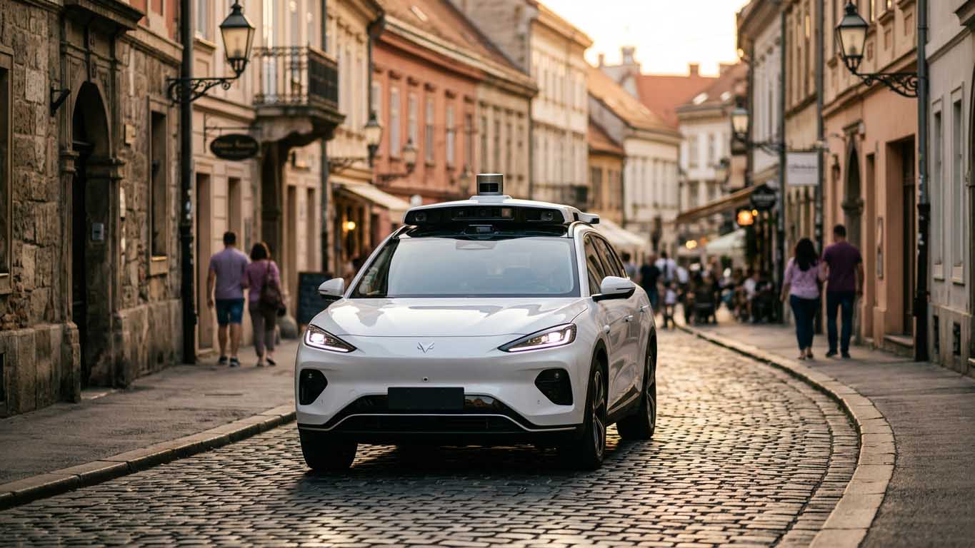 Read more about the article Pierwsze Robotaxówki w Zagrzebiu – przejazd za 1,99 Euro